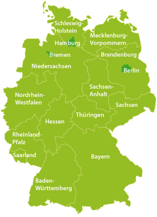 Kassenlisten Bundesland, Bundeslnder BRD